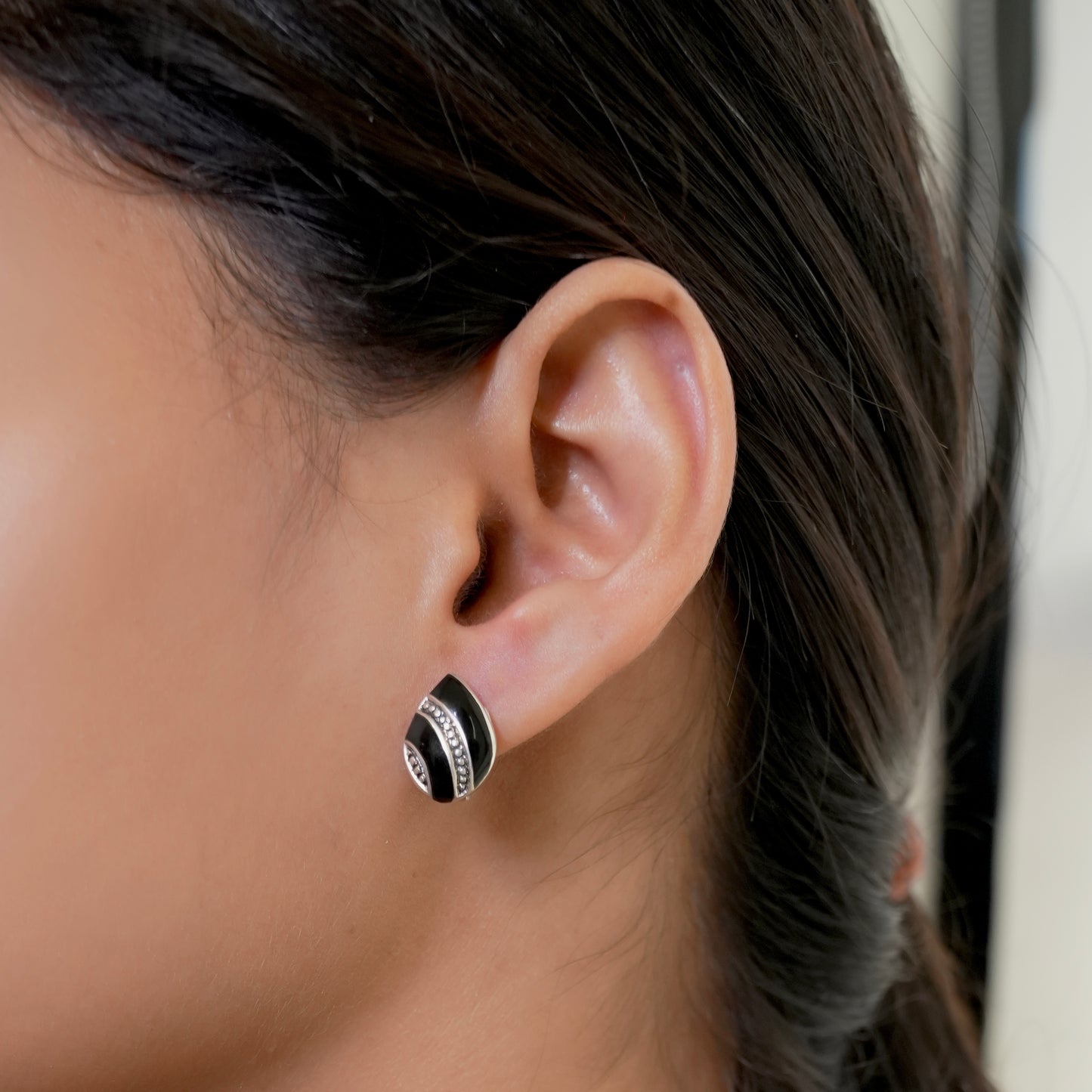 Zebra Earrings