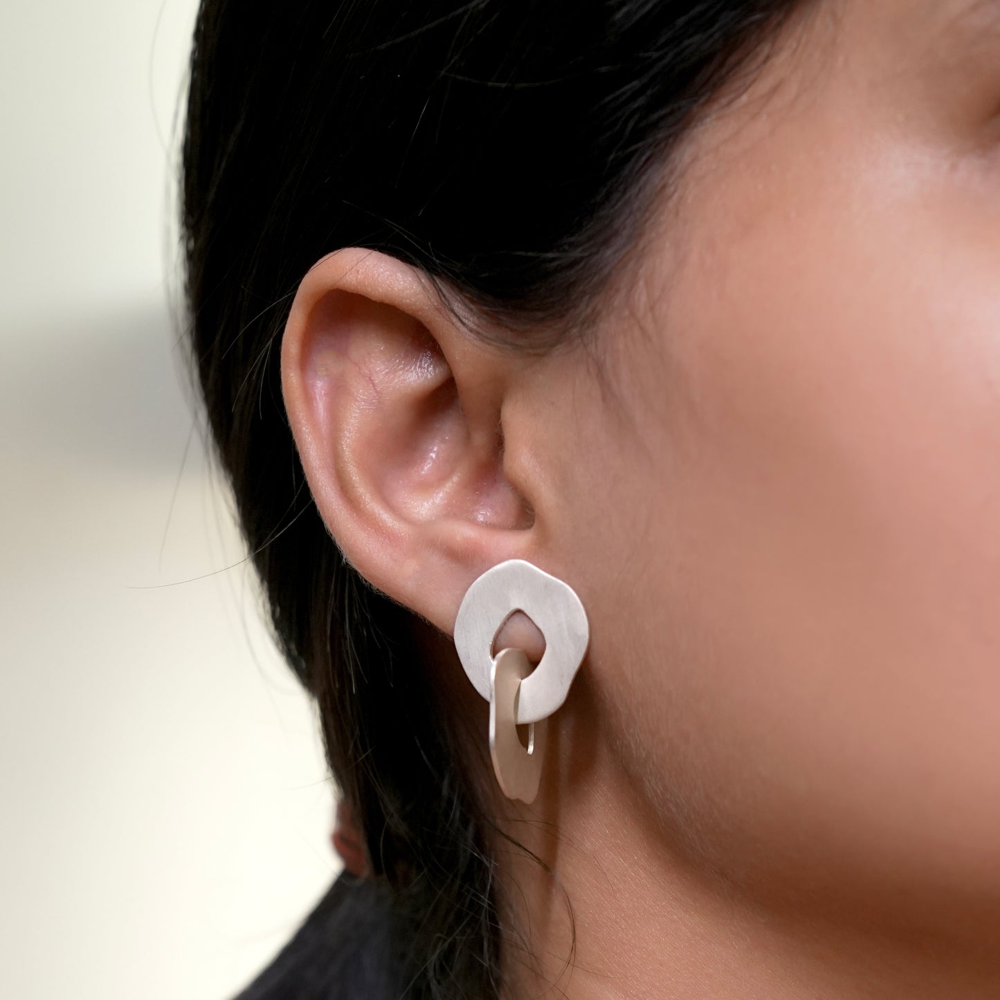 Silver Bold Earrings