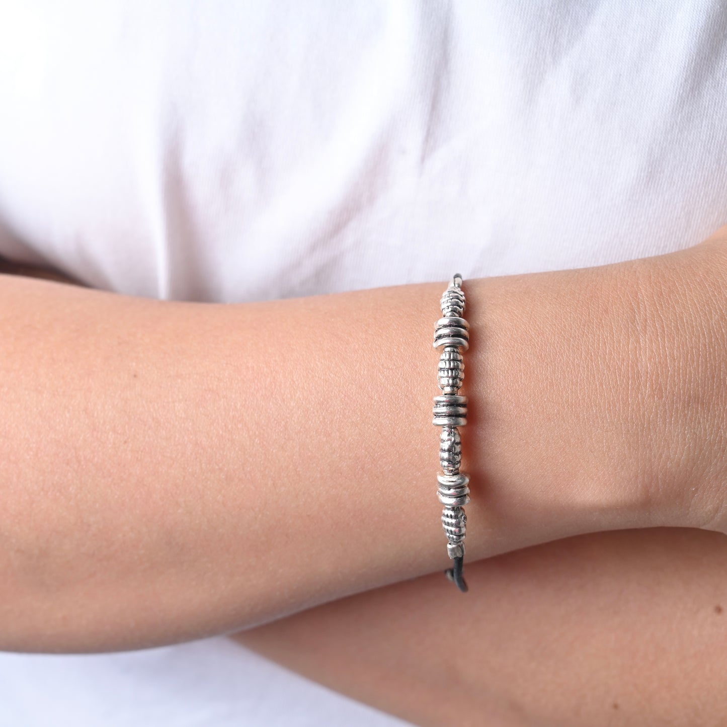 Ringlet Leather Bracelet