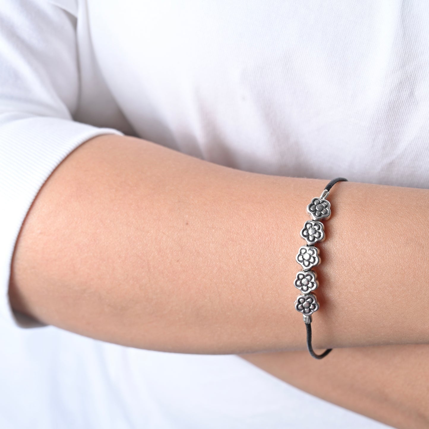 Ringlet Leather Bracelet