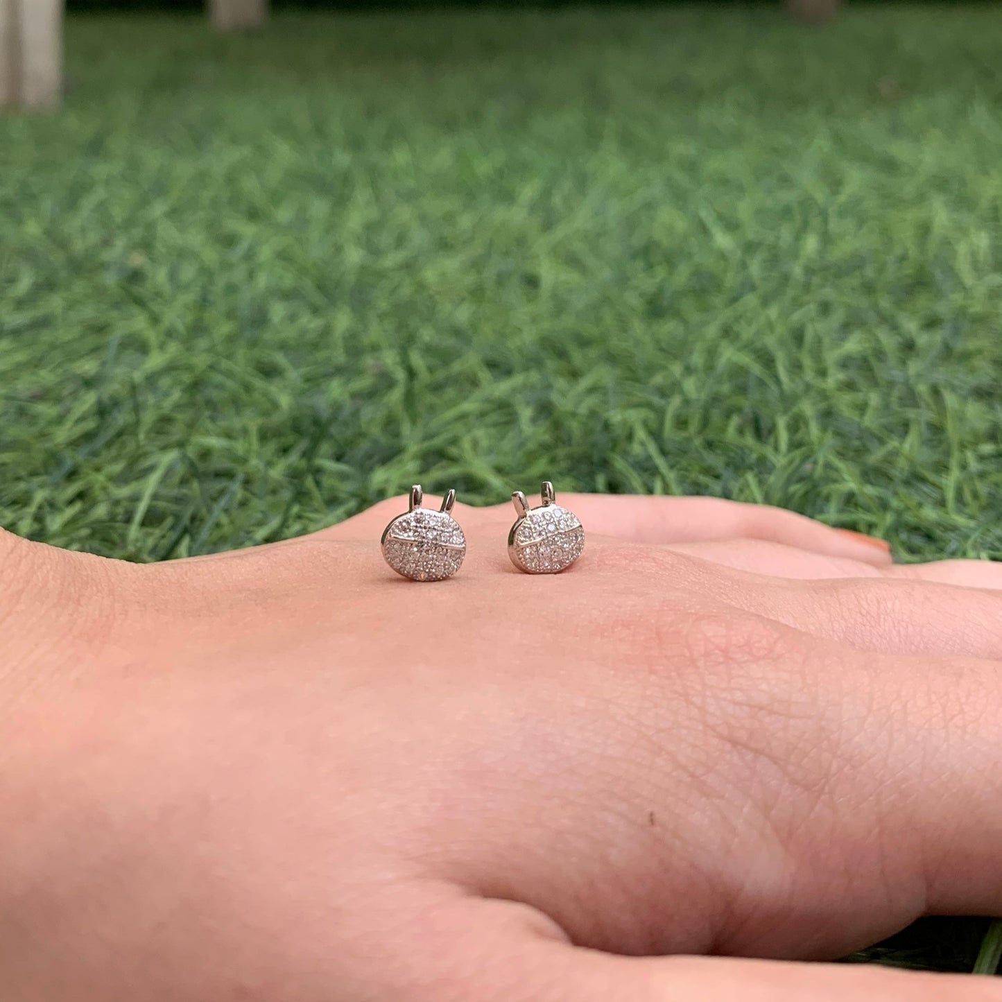 Teddy Stud Earrings