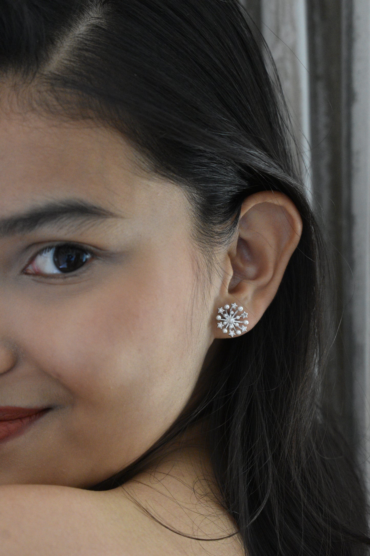 Stardust Pearl Earrings