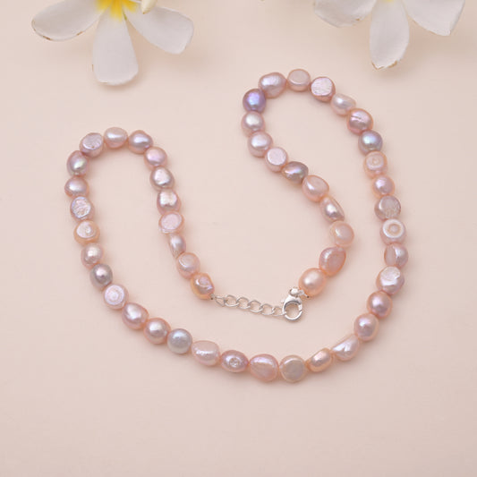 Soft Pink Freshwater Pearl Necklace