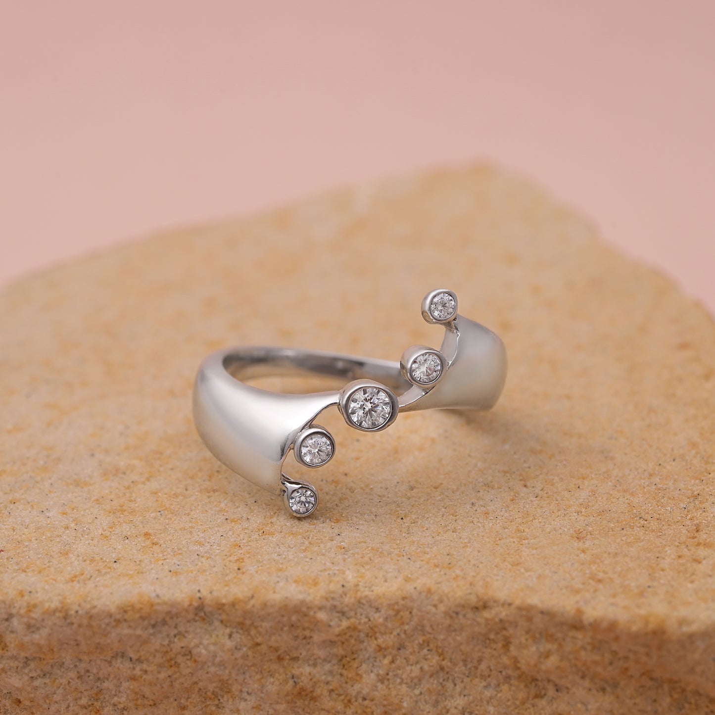 Silver Crown Ring