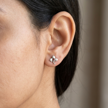 Silver Gul Studs