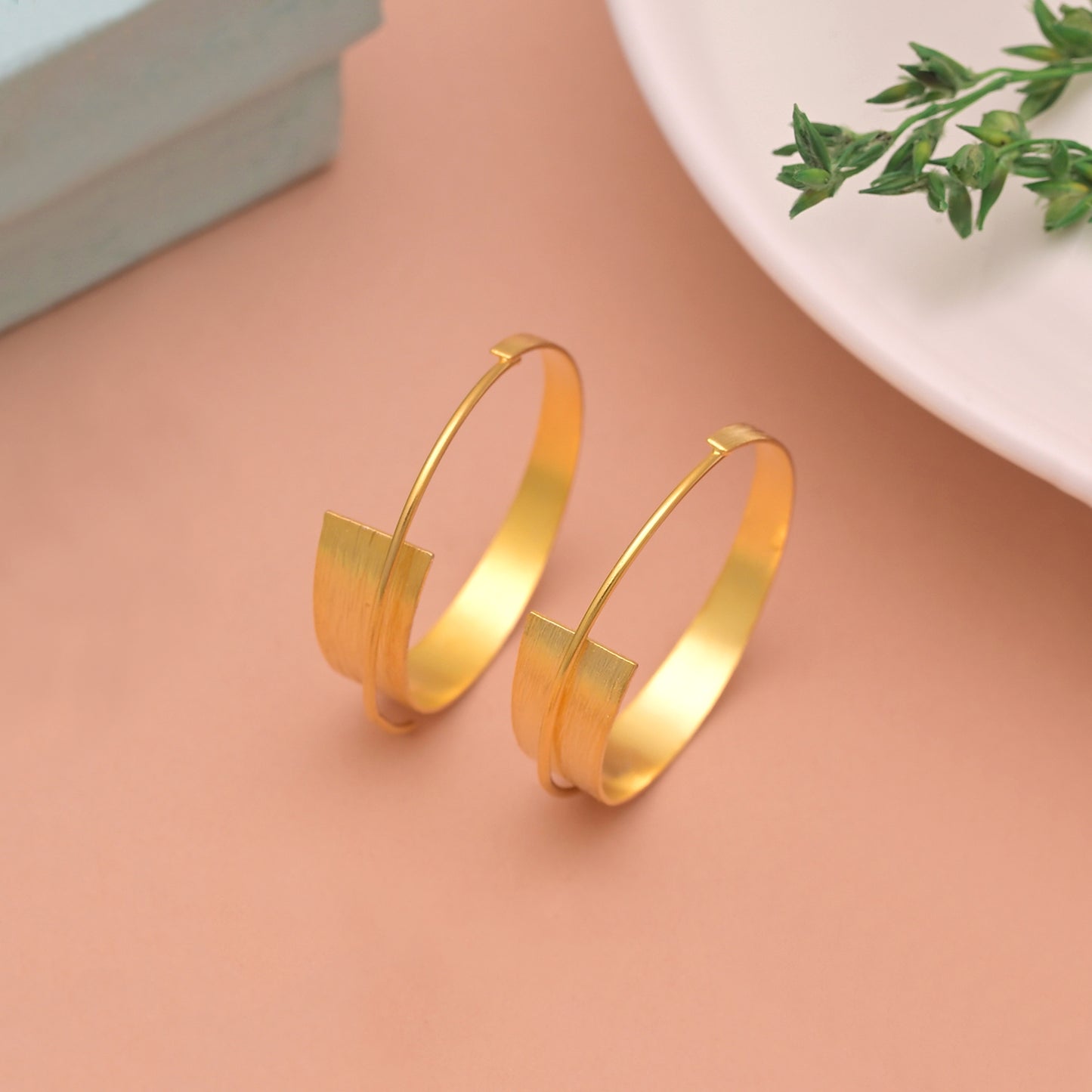 Golden Circle Earrings