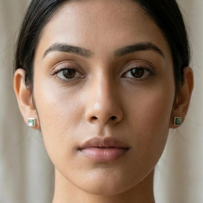 Silver Celestial Studs