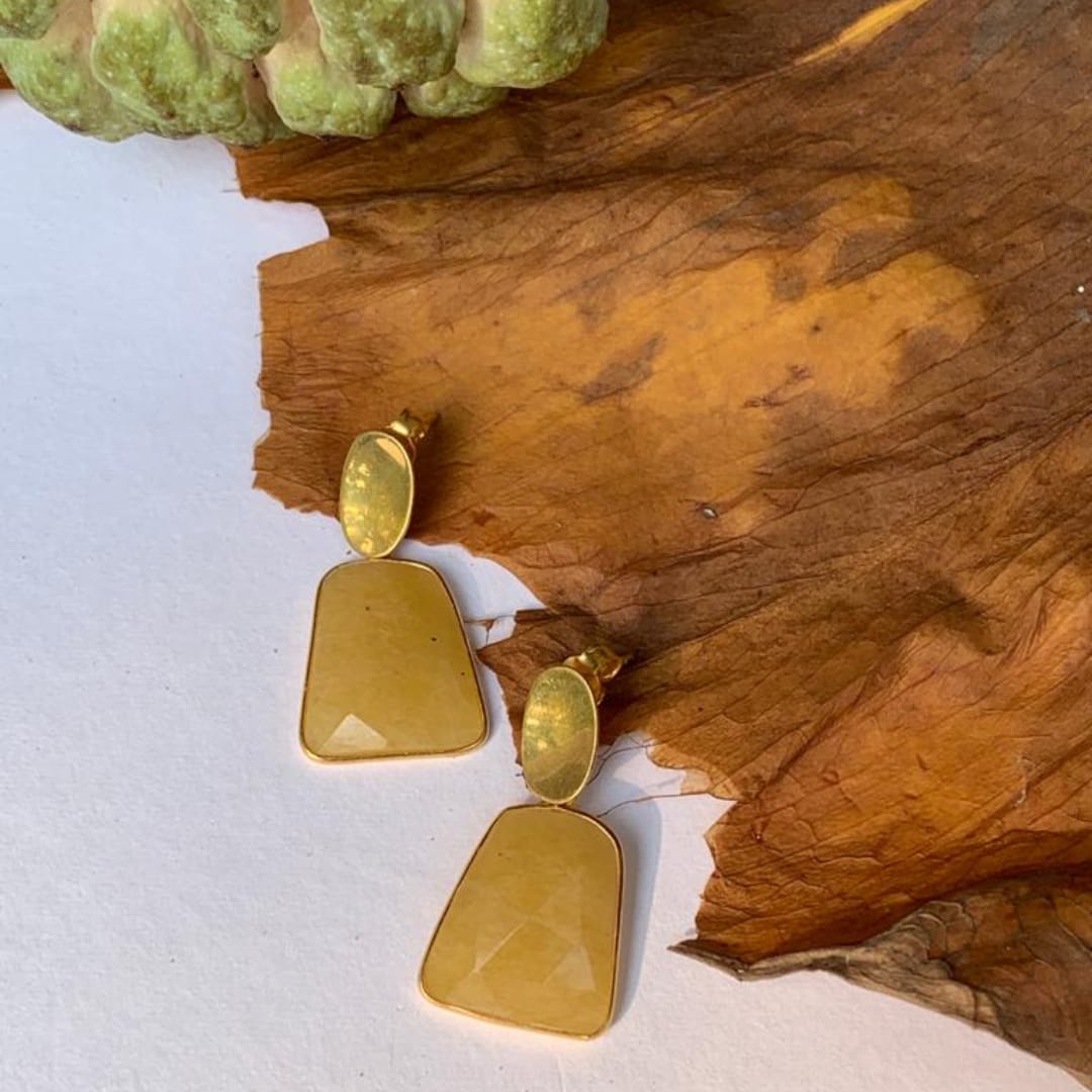 Silver Sunset Dangles