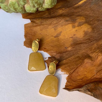 Silver Sunset Dangles
