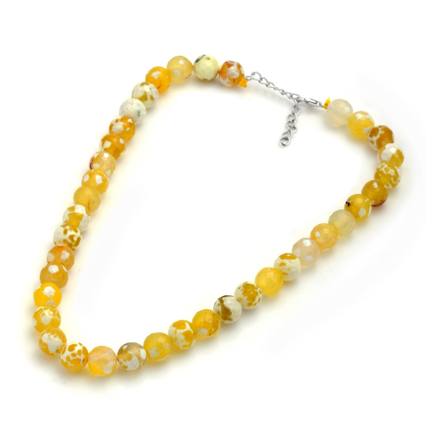 Natural Lemon Agate Necklace