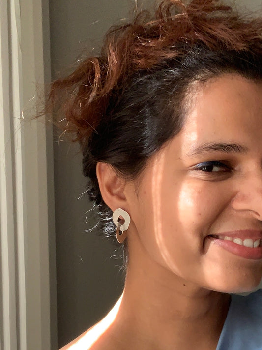 Silver Bold Earrings