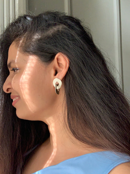 Silver Bold Earrings