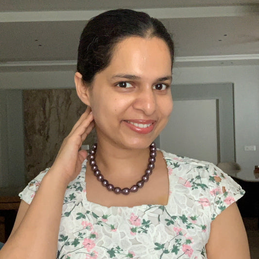 Pure Pear Pearl Necklace
