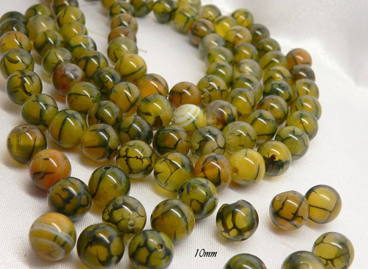 Natural Moss Agate Necklace