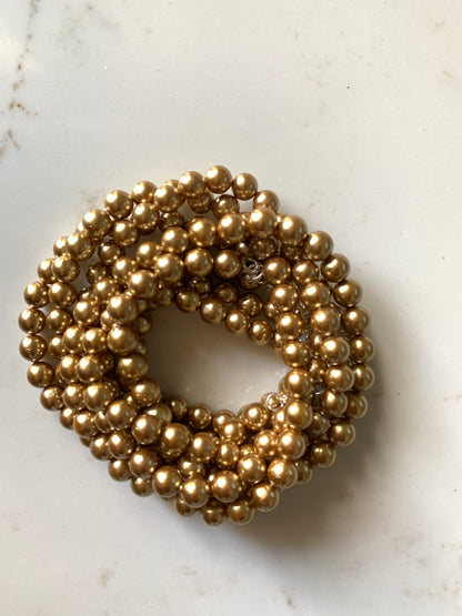 Golden Terra Pearl Necklace