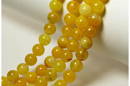 Natural Lemon Agate Necklace