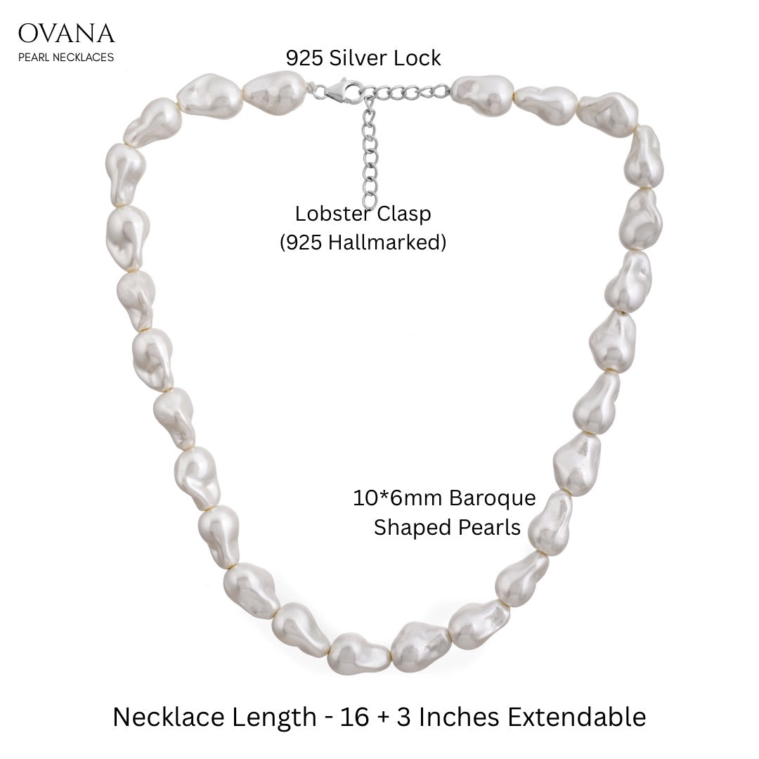 Baroque Pearl Necklace