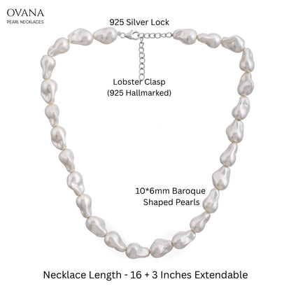 Baroque Pearl Necklace