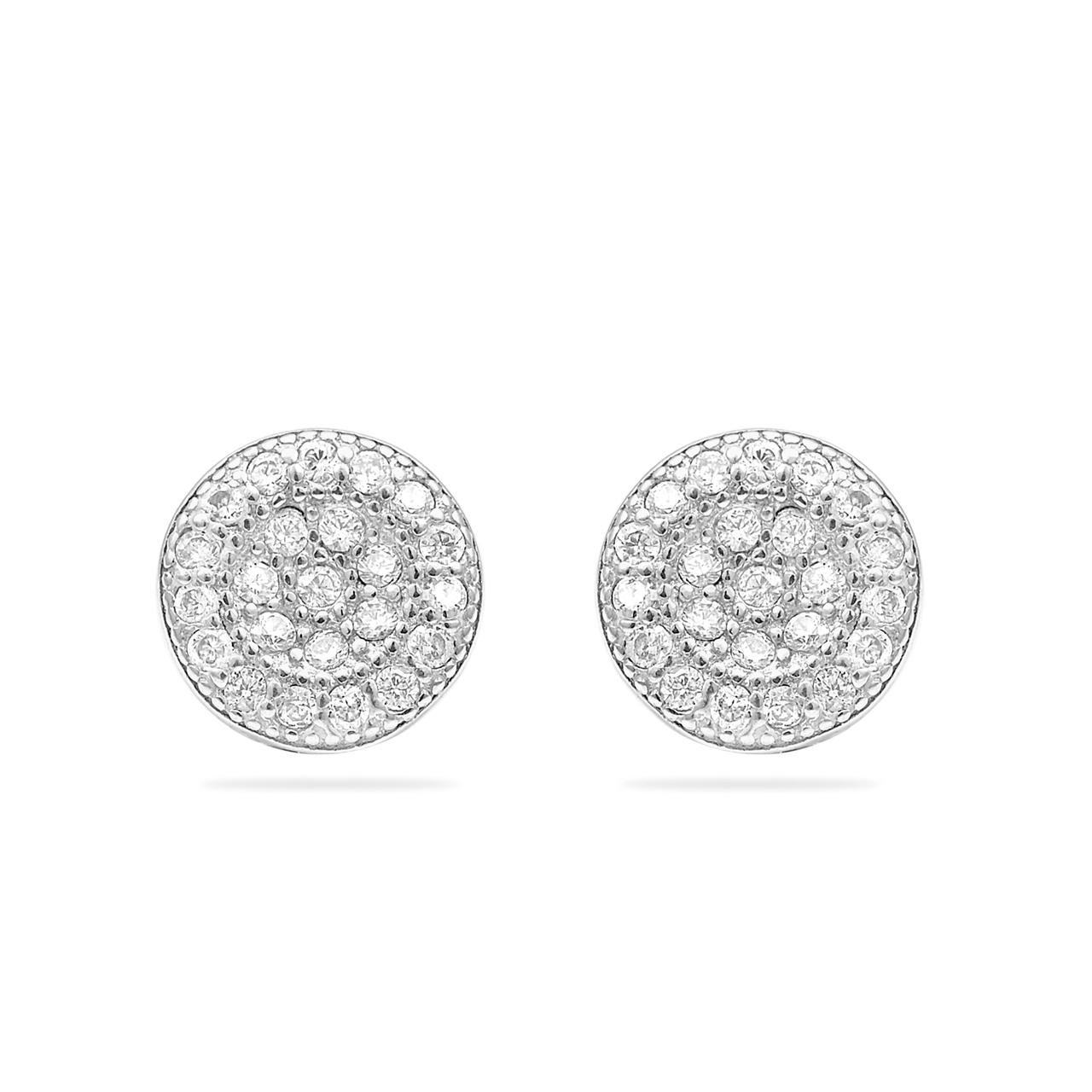 Sparkling Solitaire Earrings