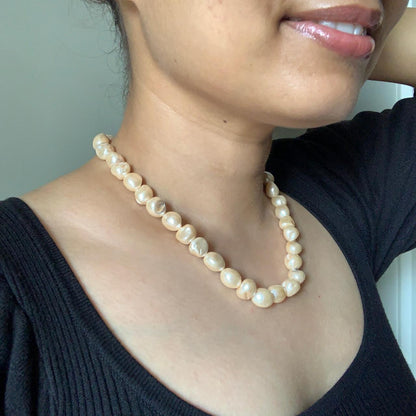Cream Pearl Necklace