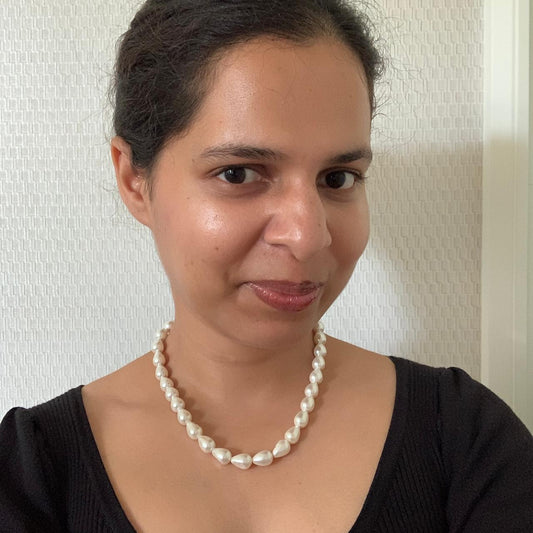 Pure White Pearl Necklace