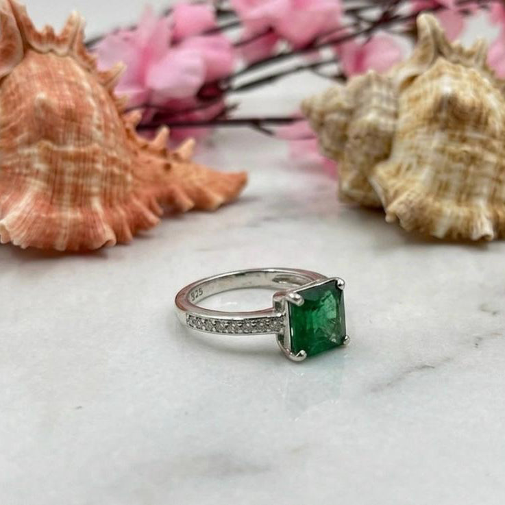 Natural Emerald Ring